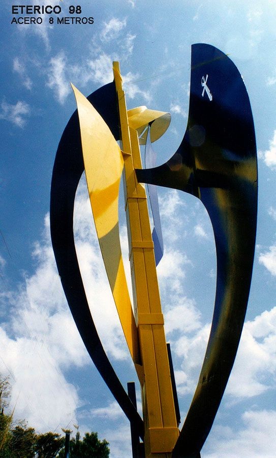 Obra pública / Arte público _ Franklin Zúñiga _ Etérico _ Ecatepec, México