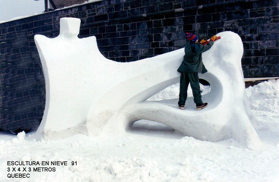 Obra pública / Arte Público _ Franklin Zúñiga _ Québec, Canadá