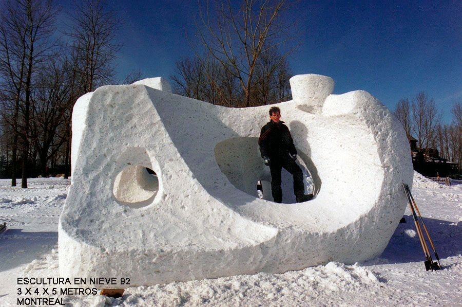 Obra pública / Arte público _ Franklin Zúñiga _ Montreal, Canadá